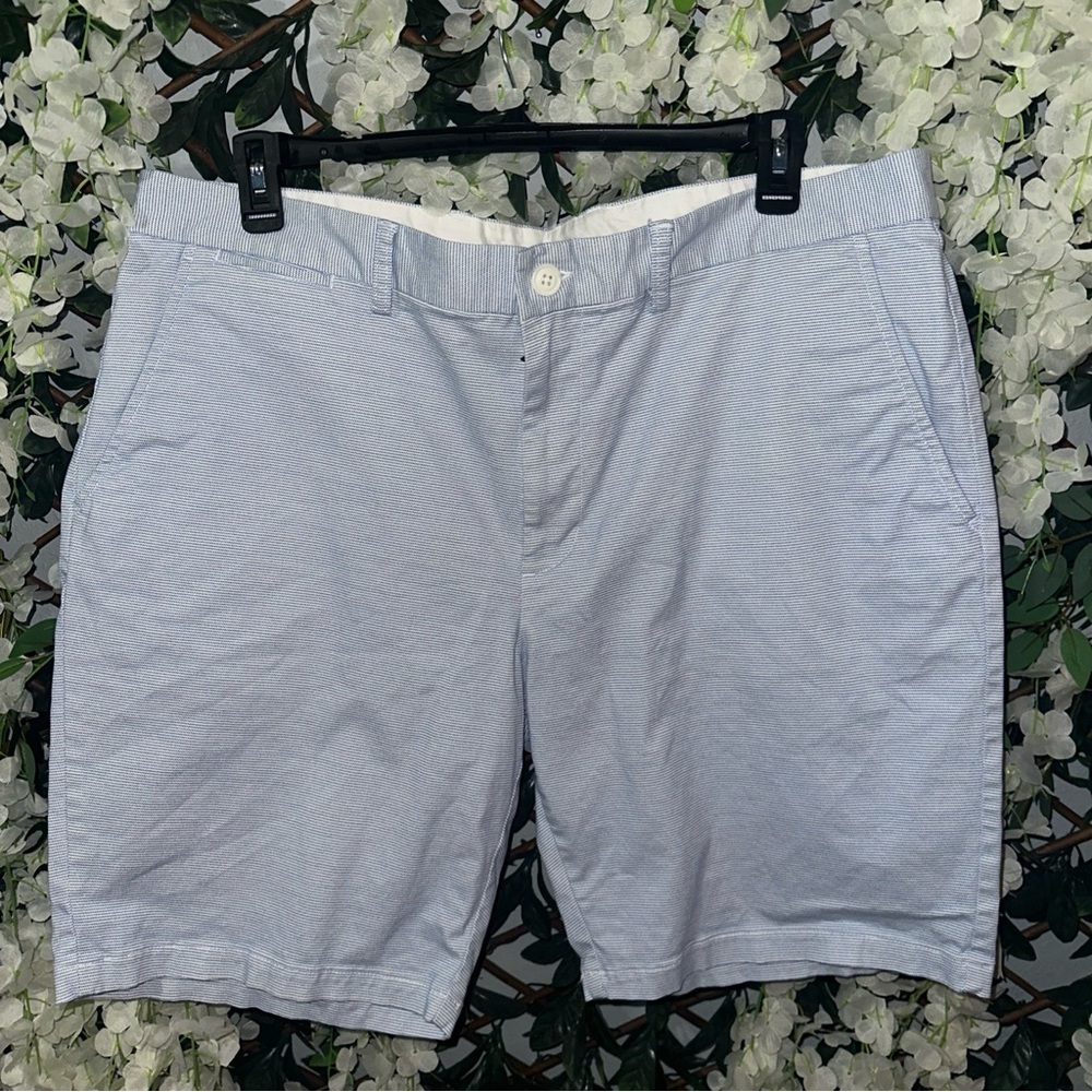 Old Navy Men's Light Gray Flat Front Shorts